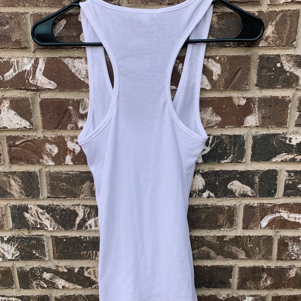 White Razorback Tank Top - Picture 6 of 6
